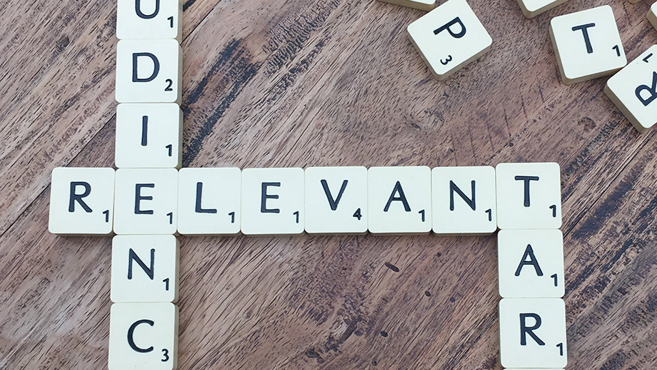"Relevant" in Scrabble