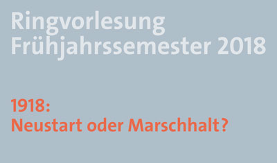 1918: Neustart oder Marschhalt