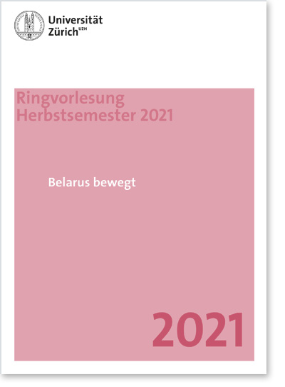 Ringvorlesung "Inside Belarus" (Cover Flyer)