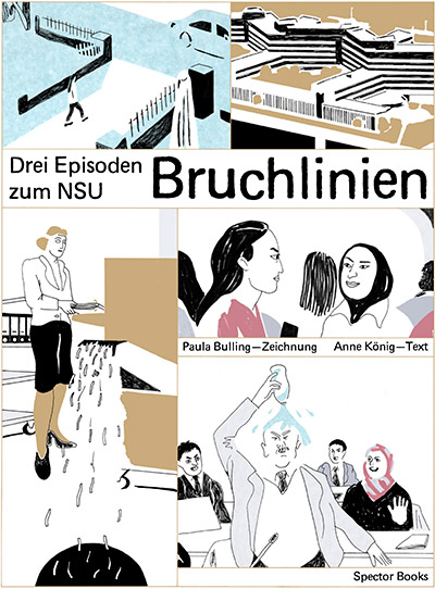 Cover des Comics "Bruchlinien. Drei Episoden zum NSU"
