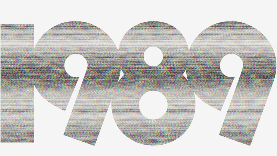 1989 in Bildstörungs-Optik