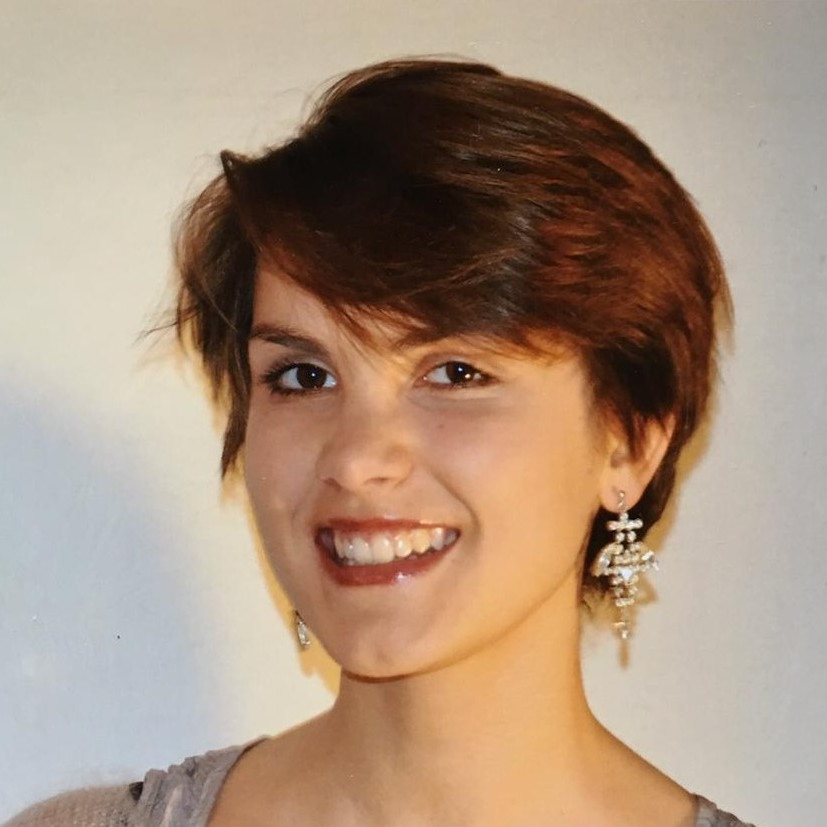 Portrait of the former school student Kara