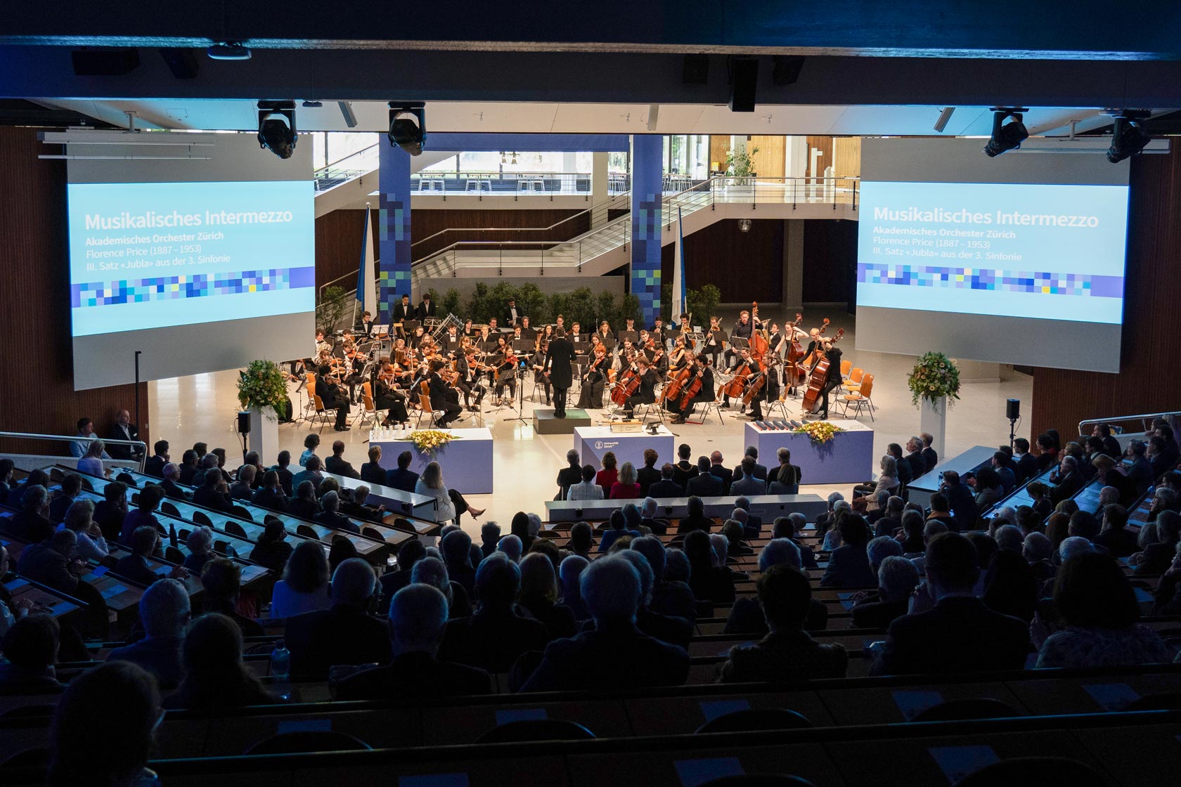 Aufnahme aus dem Festsaal