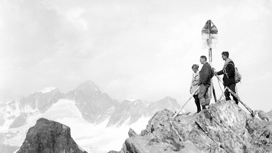 Alpinism on Piz Buin