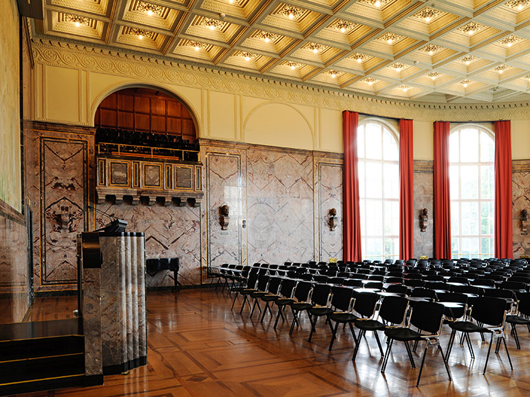 Aula lecture hall at UZH City Campus