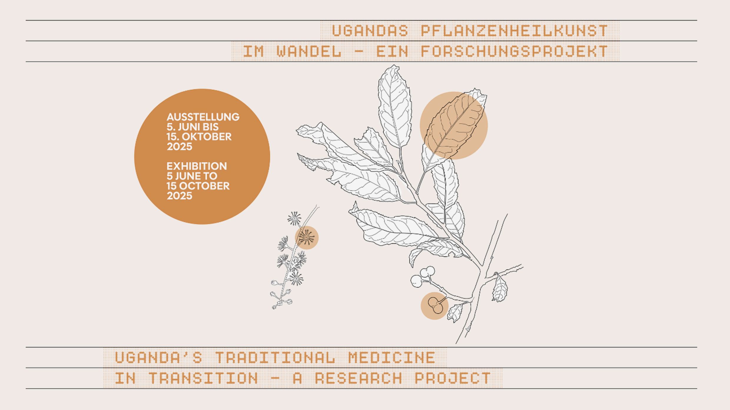 Flyer der Ausstellung