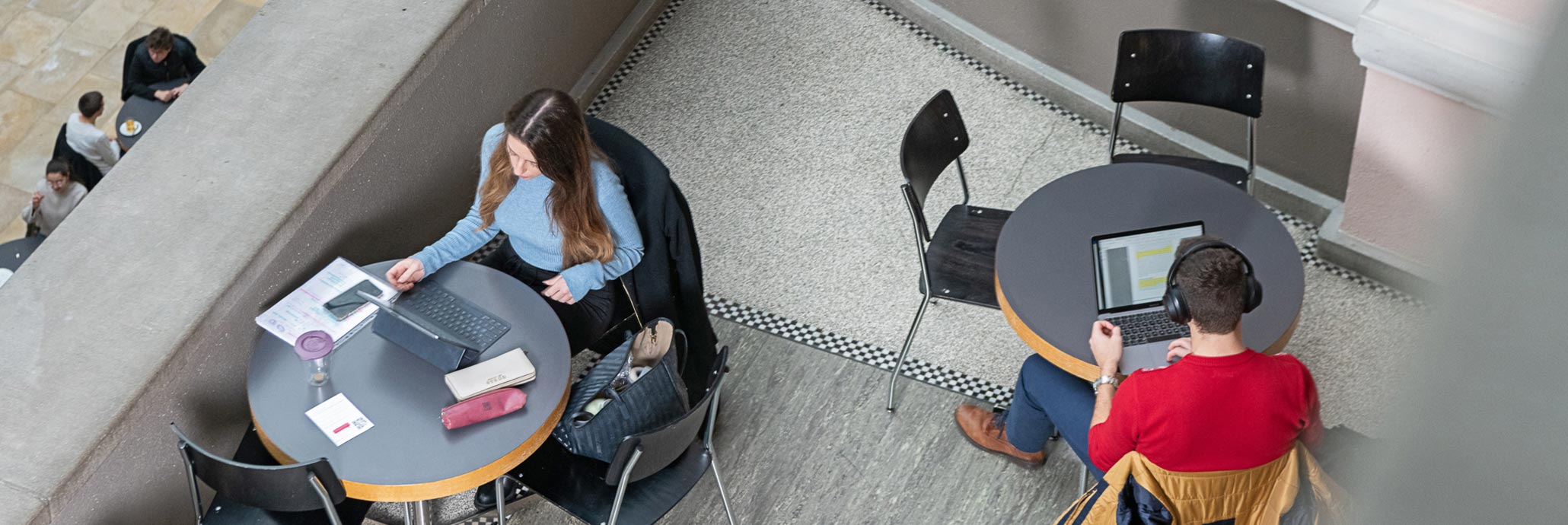 Students at Oerlikon Campus